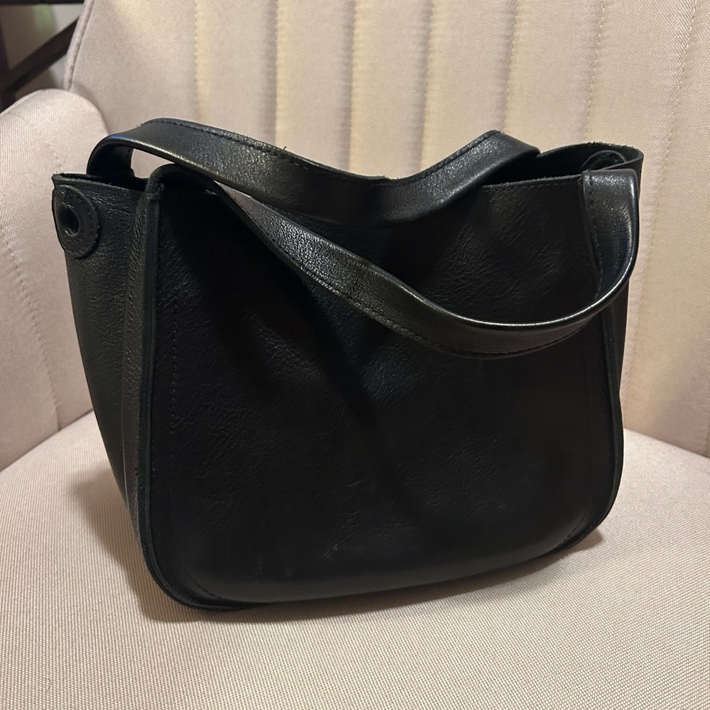 Madwell Black Leather bag